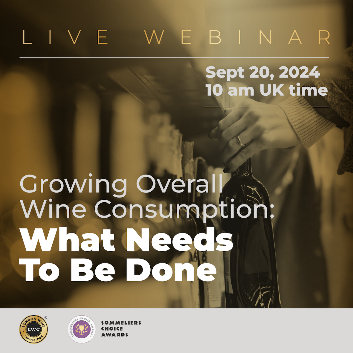 Photo for: Webinar: Growing Overall Wine Consumption: What Needs To Be Done