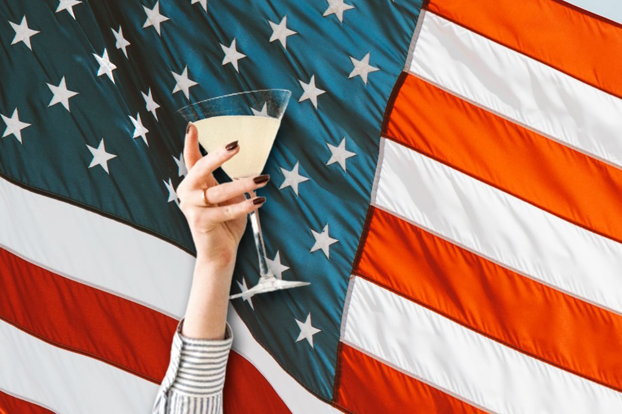 Photo for: Drink red, white, and blue this 4th of July